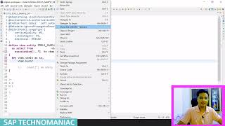 Association in cds view abap CDS Part 9 ABAP on HANA Course [upl. by Yelnoc736]