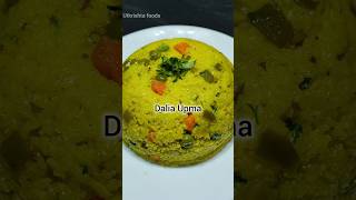 Healthy Dalia Upma recipe for weight loss shorts [upl. by Nellak]