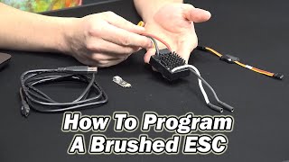 How To Program A Brushed ESC  Learn To Set Up Your Speed Control  Holmes Hobbies RC Basics Series [upl. by Halonna]