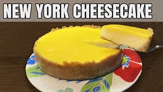 NEW YORK CHEESECAKE NASIL YAPILIR  LÄ°MONLU FIRIN CHEESECAKE [upl. by Uticas]