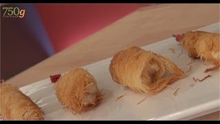 Recette de Croustillants de langoustine en kadaïf  750g [upl. by Bald]