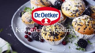 Dr Oetker keksiukai su pudingu [upl. by Atteirneh]