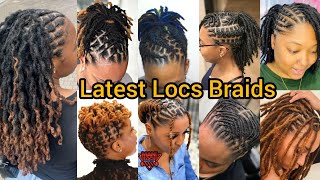 Stunning Faux Locs Hairstyles  Dreadlock Hairstyles  Marley Twist Braiding Hair  Butterfly Locs [upl. by Christoph]