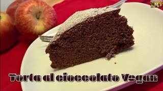 Torta al cioccolato vegan Vegan chocolate cake the easiest vegan chocolate cake ever [upl. by Fuchs]