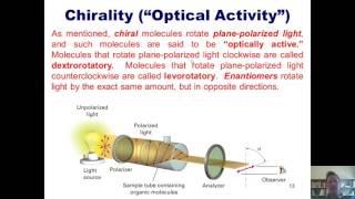 Chapter 5 – Stereochemistry Part 2 of 6 [upl. by Cecelia912]