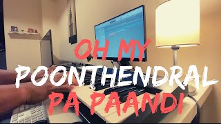 Oh My Poonthendral Piano Cover  Pa Paandi  Adithyha Jayakumar [upl. by Giltzow]