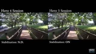 Stabilization Test  Hero 4 Session Vs Hero 5 Session  Round 1 [upl. by Bannasch]