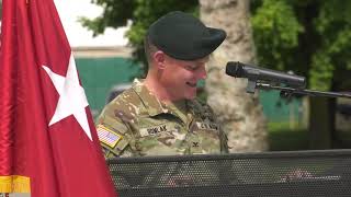 US Army Garrison Italy Change of Command 2023 [upl. by Ettevol]