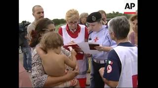 REPLAY Red Cross continues census of Roma population [upl. by Netsud195]