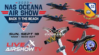 Naval Air Station Oceana Air Show 2022  Day 2 [upl. by Inafetse]