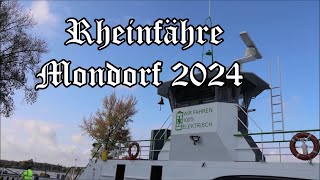 Elektro Rheinfähre NiederkasselMondorf [upl. by Robena]