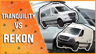 Thor Tranquility VS Pleasure Way Rekon 4x4 Class B Van Comparison  Beckleys RVs [upl. by Cung]