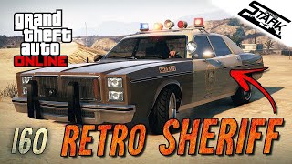 GTA 5  160Rész Igazán RETRO SHERIFF Verda Greenwood Cruiser  Stark [upl. by Peirce]