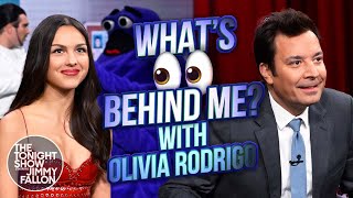 Olivia Rodrigo Races Against the Clock with Jimmy to Guess Random Scenes in What’s Behind Me [upl. by Gem101]