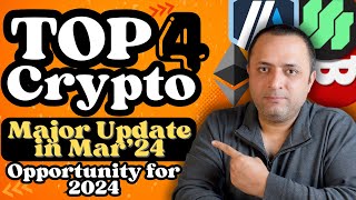 🚨 TOP 4 ALTCOINS WITH MAJOR NEWS THIS MONTH IN 2024  Crypto in Hindi  Lowcap Alts  CRYPTOCURRENCY [upl. by Alaek555]