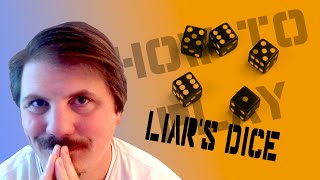 How to play Liars Dice Dice Games [upl. by Majka]