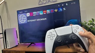 How to access hidden WEB BROWSING on PS5 2024 updated [upl. by Nnaeiram]