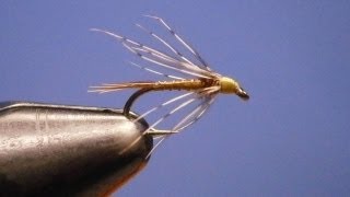 Tying a bwo soft hackle with Johnny Utah [upl. by Adlaremse135]