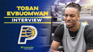 Indiana Pacers PreDraft Workouts Tosan Evbuomwan OneonOne Interview June 2 2023 [upl. by Wyne830]