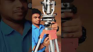 Theodolite practical [upl. by Yotal]