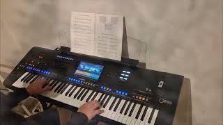 Hark The Herald Angels Sing  Yamaha Genos Cover [upl. by Kaile]