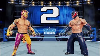 WWE Mayhem Kalisto vs Rey Mysterio kalisto reymysterio wwe [upl. by Baynebridge]