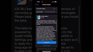 iOS 182 beta 2 is OUT ios18 [upl. by Whit]