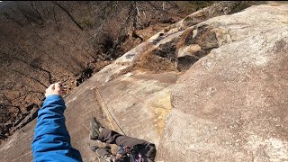 Climbing Trad and True  58  Mount Currahee Georgia [upl. by Ahsael984]