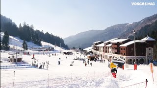 Echappées vosgiennes  direction la station de ski La BresseHohneck [upl. by Einnob]