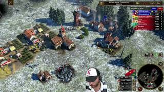 ¡Batallas épicas en Age of Empires III ¡Transmisión en directo en español [upl. by Agamemnon]