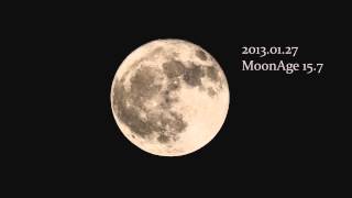 2012 Annual Libration of Full Moon [upl. by Cis229]