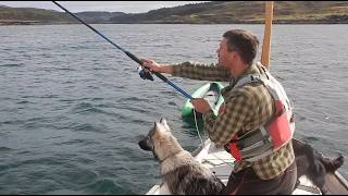 Drascombe sailing fishing and coastal foraging in Scotland [upl. by Alphonsine932]