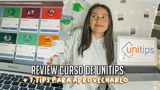 REVIEW COMPLETA del CURSO DE UNITIPS  7 TIPS para APROVECHARLO  EXAMEN de ADMISIÓN UNAM IPN UAM [upl. by Oalsecnew816]