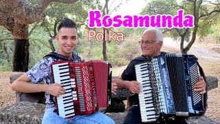 Rosamunda POLKA a 2 fisarmoniche  Antonio Tanca e nonno Franco [upl. by Huebner]