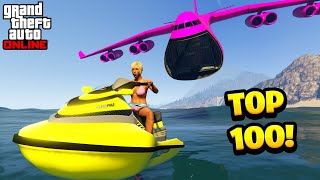 TOP 100 FUNNIEST GTA 5 FAILS Best GTA 5 Funny Moments [upl. by Favrot170]