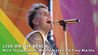 LIVE ON THE BEACH Tino Mart amp André [upl. by Emelin817]