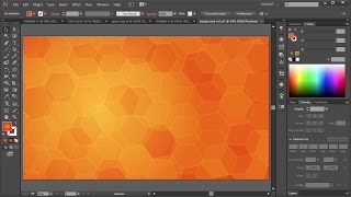 How to Create a Background in Adobe Illustrator  1 [upl. by Tanya]