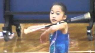 Baton twirling Regional 2011 part22 [upl. by Leahcimed599]