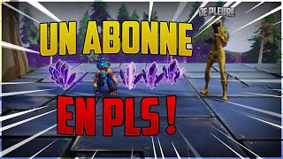 JE MET UN ABONNÉ EN PLS IL MA FAIT PLEURÉ  Fortnite Sauver le Monde [upl. by Inaffit121]