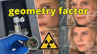 geometry factor  nuclear chemistry [upl. by Uttica]