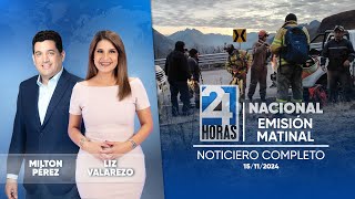 Noticiero de Ecuador Emisión Matinal 15112024 [upl. by Evreh765]