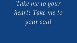 Take me to your heart lyrics [upl. by Zilevi503]