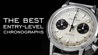 The BEST EntryLevel Chronographs  Seagull Hamilton Bulova and MORE [upl. by Kandy]