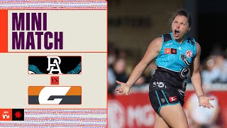 Yartapuulti v GWS Giants MiniMatch  Week 10 2024  AFLW [upl. by Lazarus261]