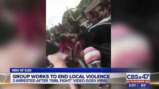 Jacksonville group encouraging teens to say no to fights violence after viral fight video [upl. by Gaynor501]