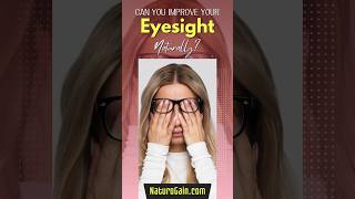 Natural Methods to Boost Eyesight in a Month Is it Possible in Just a Month ytshort [upl. by Nnahtebazile]