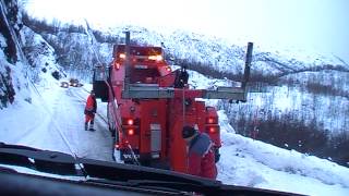 Truckberging in Øksfjord [upl. by Ahsenat444]