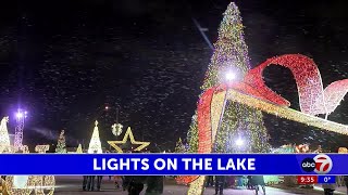 Annual Holiday Lights on the Lake kicks off at Ascarate Park [upl. by Leafar]