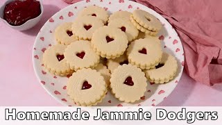 Homemade Jammie Dodgers Recipe [upl. by Krantz734]