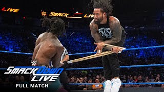 FULL MATCH Usos vs New Day  SmackDown Tag Team Titles Street Fight SmackDown LIVE Sep 12 2017 [upl. by Akcinahs789]